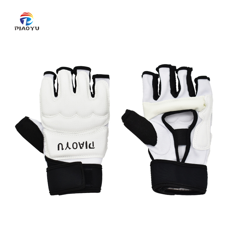 PIAOYU Half Finger Gloves New White