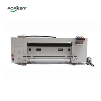 Hutan 1.8/2.2/2.5M Uv Dtf Roll To Roll dan Flatbed Mesin Cetak Printer Hybrid dengan I3200/Ricoh Gen5i Print Head
