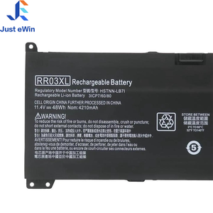 En Stock Batería RR03XL de Carga Rápida de 11.55V 50Wh 4330mAh para HP 851610-850 851610-855 Negra - Product Image 1