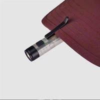 Lampe torche LED compacte rechargeable par USB avec base magnétique et pince/support pour stylo, idéale pour la randonnée et les situations d'urgence en extérieur
