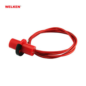 Precio barato Ajustable Aislado 2M Dia 6mm Universal Seguridad y <span class=keywords><strong>Cable</strong></span> DE SEGURIDAD LOTO para Max 5 Candados - Product Image 3