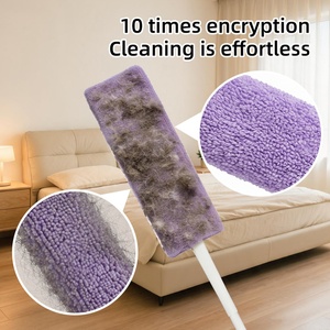 <b>Microfiber</b> Dusting Brush at Home in Vehicles Handle Detachable Flexible Electrostatic <b>Duster</b> Dust Elimination Soft and Fluffy - Product Image 1