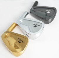 Ensembles de club complet avec tête en fer forgé, 1020 carbone, fraisage CNC, haut de gamme, bijoux de golf