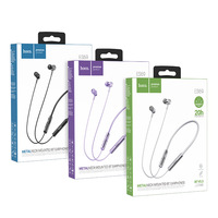 Écouteurs intra-auriculaires ES69 Hoco pour écran de 5,3 pouces, à porter autour du cou, avec réduction de bruit ENC, étanches IPX5, son Hi-Fi, 20 heures d'autonomie, charge Type-C