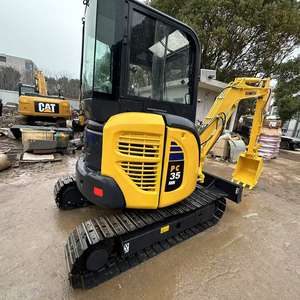 Excavadora sobre orugas Komatsu de segunda mano a precio barato, excavadora sobre orugas de segunda mano japonesa Komatsu, excavadora sobre orugas a precio de venta en oferta - Product Image 4