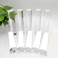 Cylindre clair Transparent Acrylique Bâton Circulaire Couleurs Solide Pin Lucite PMMA s Bar En Plastique Rond Coulé Acrylique Tige