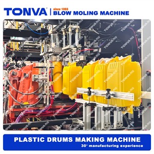 Machine de moulage par soufflage de bouteilles d'huile de palme en plastique <span class=keywords><strong>10L</strong></span> 20L triple couches - Product Image 4