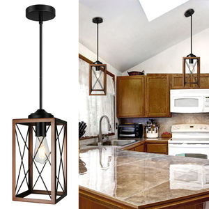 Lámpara Led colgante de cristal para Interior, dormitorio, oficina, de lujo, E26 <span class=keywords><strong>Matel</strong></span>, nuevo diseño - Product Image 1