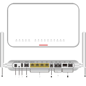 50010498 AR617VW-LTE4 1*GE WAN 4*GE LAN 1*VDSL2 2*FXS 1*USB 2.0 1*LTE  Wi-Fi 2.4G+5G - Product Image 1