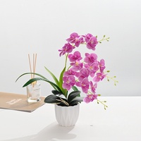 Nieuwe aanwinst decoratie bloemen orchidee binnenplant kunstplant pot simulatie Phalaenopsis orchidee planten bonsai
