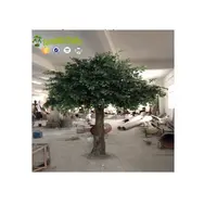 トルネード工芸品天然観賞植物の近く屋内人工イチジクガジュマルの木