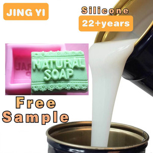 מפעל ישיר מכירות נוזל סיליקון גומי עבור מלבן סגלגל ופרח בצורת סבון תבניות פח נרפא rtv2 גומי סיליקון - Product Image 4