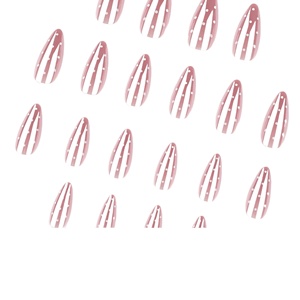 <span class=keywords><strong>Uñas</strong></span> postizas sencillas color nude <span class=keywords><strong>para</strong></span> comercio exterior, puntas de <span class=keywords><strong>uñas</strong></span> cortas con diseño de almendra y lunares, placas de manicura, <span class=keywords><strong>uñas</strong></span> postizas. - Product Image 4