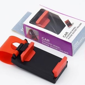 Soporte Universal para Teléfono Móvil con Clip para Volante de Coche, Soporte para Cámara GPS de Bicicleta/Auto, Soporte para Teléfono/Volante - Product Image 5