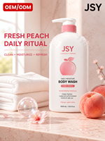 Gel Douche Hydratant et Nettoyant Doux à la Pêche Fraîche 1000ml, Parfum Longue Durée, Marque Privée OEM ODM