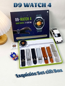 Reloj inteligente <span class=keywords><strong>8</strong></span> en 1 para hombres y mujeres, diseño Redondo, uso deportivo, banda de cuero, brújula, rastreador de sueño, calendario con pantalla TFT - Product Image 2