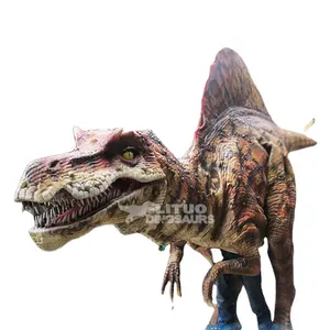 인공 걷는 공룡 현실적인 공룡 의상 성인