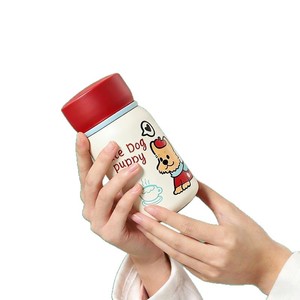 Cute Dog Puppy Stainless Steel Insulated Cup 304 Portable Drink Bottle For Kids Students Gift With Custom Print - Product Image 5