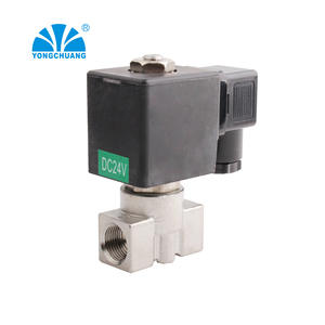 Vanne solénoïde à eau en acier inoxydable à action directe Yongchuang YCSM41, faible consommation d'énergie, débit élevé, grand diamètre, vanne de commande - Product Image 3