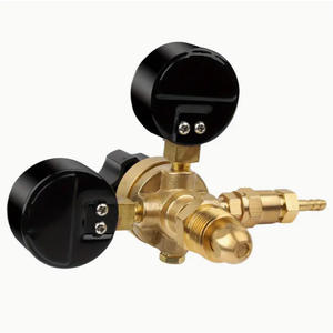 Regulador de Presión de Gas de Doble Manómetro para CO2 de Uso Pesado CGA320, Válvula Unidireccional, Reductor de Presión para Máquina de Cerveza - Product Image 1