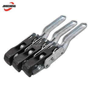 Loquet à ressort latéral en acier, poignée de verrouillage pour basculeur, <span class=keywords><strong>fermoir</strong></span> de buffet avec plaque de fixation - Product Image 5