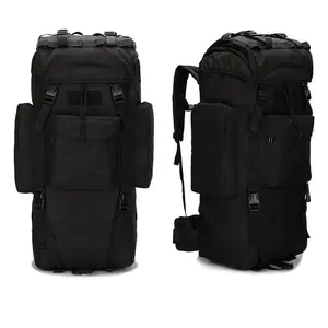 Тактический портативный рюкзак большой емкости, походный непромокаемый рюкзак для кемпинга, водонепроницаемая сумка, камуфляжный Оксфорд, мягкая ручка