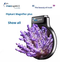 Maxspect Plus Version Rectangle Eco-Friendly Filter Plastic Magnifying Observation Marine Freshwater Aquarium Coral Tank Living