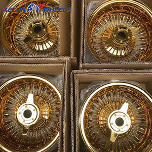 13X5.<span class=keywords><strong>5</strong></span> 13x7 14X6 Chrome roue Lowider blanc mur pneu fil roue 5x114.3 jantes 100 /72 Spoke13 <span class=keywords><strong>pouces</strong></span> jantes a parlé fil roues - Product Image 4