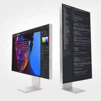 Moniteur 34 pouces 5K 60Hz, moniteur d'ordinateur de bureau en alliage d'aluminium, écran miroir HD 5120*2160 60Hz, moniteur de jeu