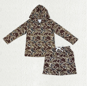 ครอบครัวพี่น้อง แม่และลูกๆ เสื้อผ้าลายพรางสีกากีเข้มแบบใต้ดินแดน - Product Image 6
