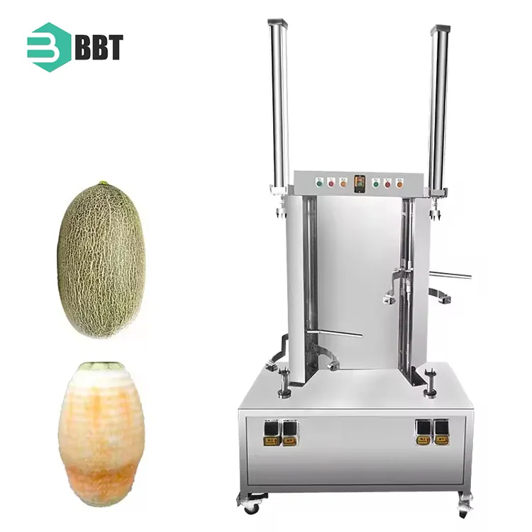 Machine d'épluchage de pastèque de citrouille de papaye de grande capacité/éplucheur électrique de citrouille/machine d'éplucheur de citrouille