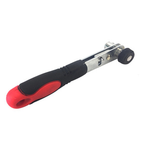 DZT <b>Mini</b> <b>Ratchet</b> Wrench 1/4 Inch Metric Hex Drive With Red Black Handle For Steel Wire Repair - Product Image 3