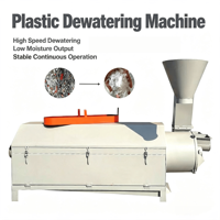 Machine de déshydratation centrifuge à haute vitesse pour flocons de plastique, 5000 kg/h, 37 kW, pour ligne de lavage et de recyclage
