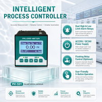 Yheng PH-501 Inline pH Meter dengan Pengontrol dan Probe Elektroda ORP untuk Pengujian Air Limbah Metalurgi dan Elektroplating