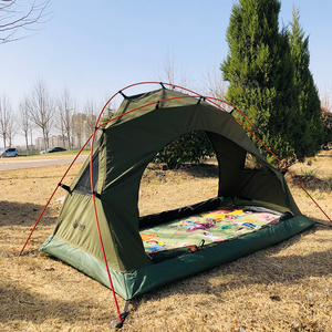 <span class=keywords><strong>Prix</strong></span> usine 2 personne escargot tente poteau en aluminium léger ultra-léger professionnel escalade randonnée Camping tente - Product Image 2