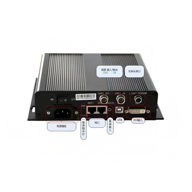 Novastar MCTRL300 LED Display Controller Dual Gigabit Port 650K Pixels DVI Input /Ethernet Full HD Auto Screen Alignment