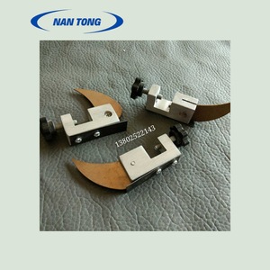 Grattoir Nantou avec base et lame en cuivre pour ligne de production de machines à colle, couleur argent - Product Image 2