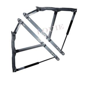 Ressort à gaz de levage avec embout articulé <span class=keywords><strong>pour</strong></span> pièces de lit mural haute pression - Product Image 1