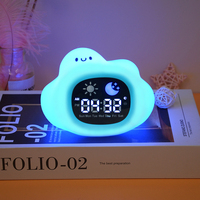 Großhandel Demenzkalender Led-Schlummer-Alarm Timer für Ältere mit Bildschirm Mini Digital-Schreibtischuhr