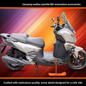 Nuovo Supporto per Faro in Acciaio al Carbonio Spesso, Compatibile con Protezione Motore <span class=keywords><strong>SYM</strong></span> <span class=keywords><strong>Joyride</strong></span> 300, Protezione Tubo di Scarico Posteriore, Anti-Caduta, Resistente - Product Image 3