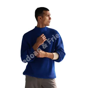 Novo design de blusa azul para homens, blusa de moda moderna com preço razoável por atacado, feita em Bangladesh, de alta qualidade