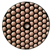 Disques de polissage diamantés à sec PMS 100 mm pour béton, disques de meulage flexibles pour sols, disques de ponçage pour marbre et carrelage en granit