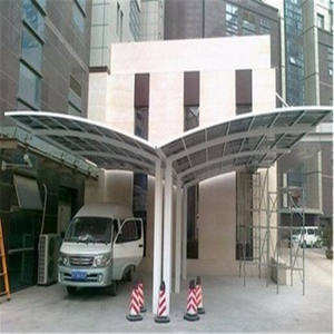 หลังคารถสำหรับจอดรถกันน้ำทำจากโพลีคาร์บอเนตกรอบโลหะของ usu - Product Image 5