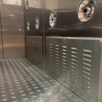 Cabine de douche d'air à commande sans contact avec filtre HEPA et soufflage double face pour salle blanche alimentaire et pharmaceutique
