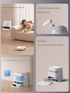 หุ่นยนต์กวาดพื้น Ecovacs T30 แรงดูด 11000Pa หุ่นยนต์ทำความสะอาดอัจฉริยะแบบรอบด้าน - Product Image 3