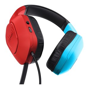 Auriculares para juegos GXT Zirox Azul y Rojo 25423 - Product Image 6