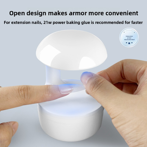 Nuovo Design <span class=keywords><strong>21W</strong></span> UV <span class=keywords><strong>LED</strong></span> lampada Premium Cordless Mini Gel smalto essiccatore con ricarica rapida, bella macchina per Manicure di qualità da salone - Product Image 5