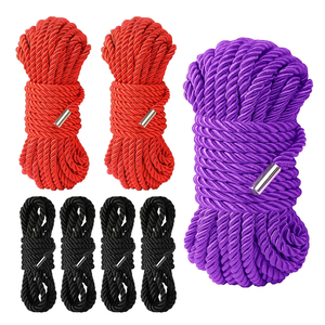 Tali lembut sutra, tali nilon lembut ramah kulit, tali sutra, tali panjang kepang warna serbaguna tahan lama - Product Image 1