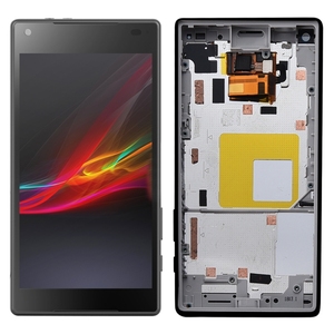 Écran LCD OEM de téléphone portable pour Sony Xperia <span class=keywords><strong>Z5</strong></span> <span class=keywords><strong>Compact</strong></span> / E5803 / E5823 / <span class=keywords><strong>Z5</strong></span> mini Digitizer Full Assembly avec Frame (Noir) - Product Image 3