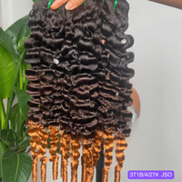 Extensions de cheveux humains indiens bruts SDD, non traités, qualité 12A, vierges, boucles Pixie, 3 paquets, double trame, couleur marron – Fournisseur de choix
